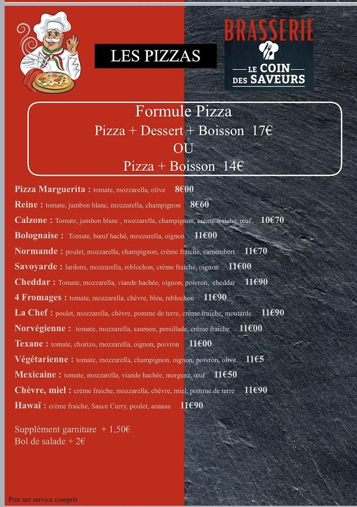 LE COIN DES SAVEURS - Menu Image 2