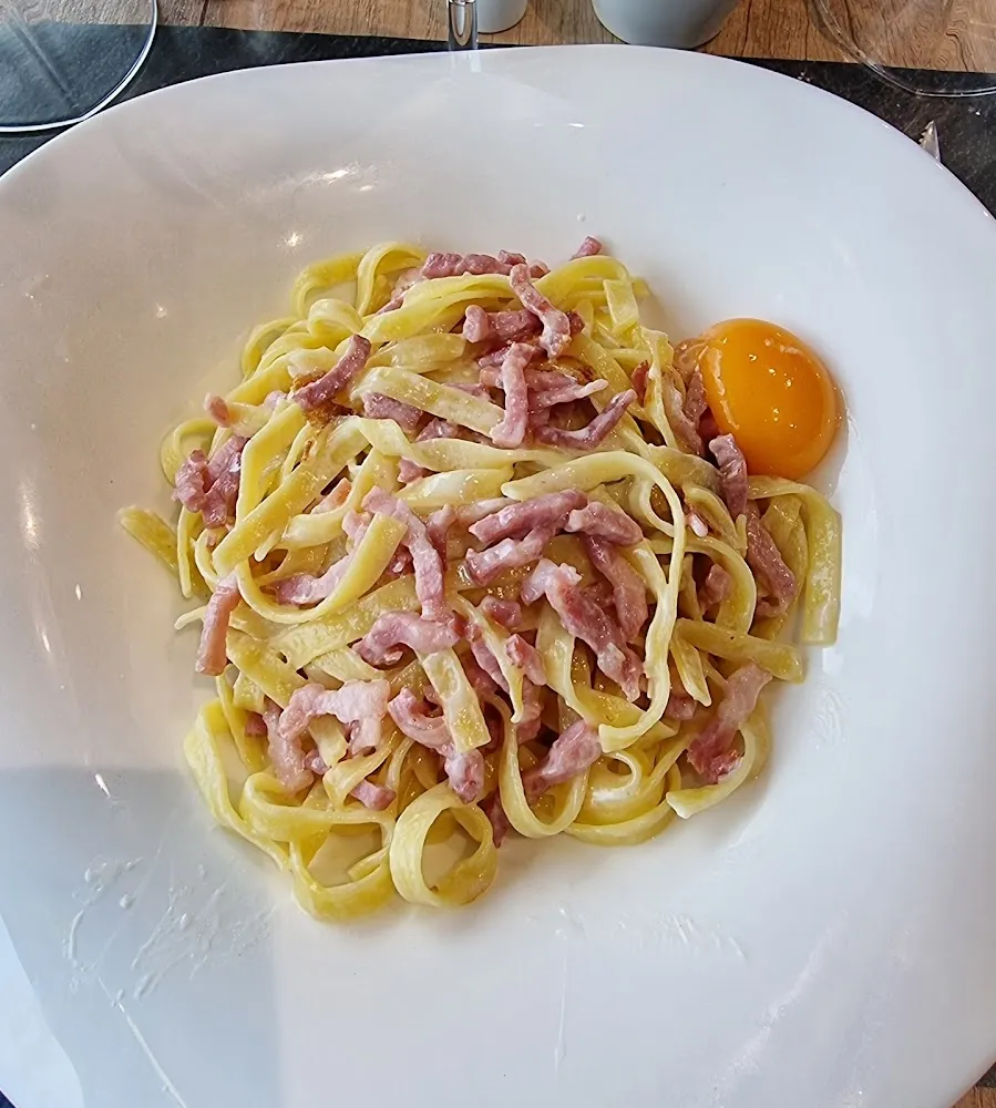 Tagliatelles À la Carbonara